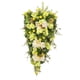 thumbnail image 4 of Guirnalda Decorativa Floral De La Lágrima De La Primavera Del Colgante De La Pared Del Botín Para El Amarillo Del Festival, 4 of 5