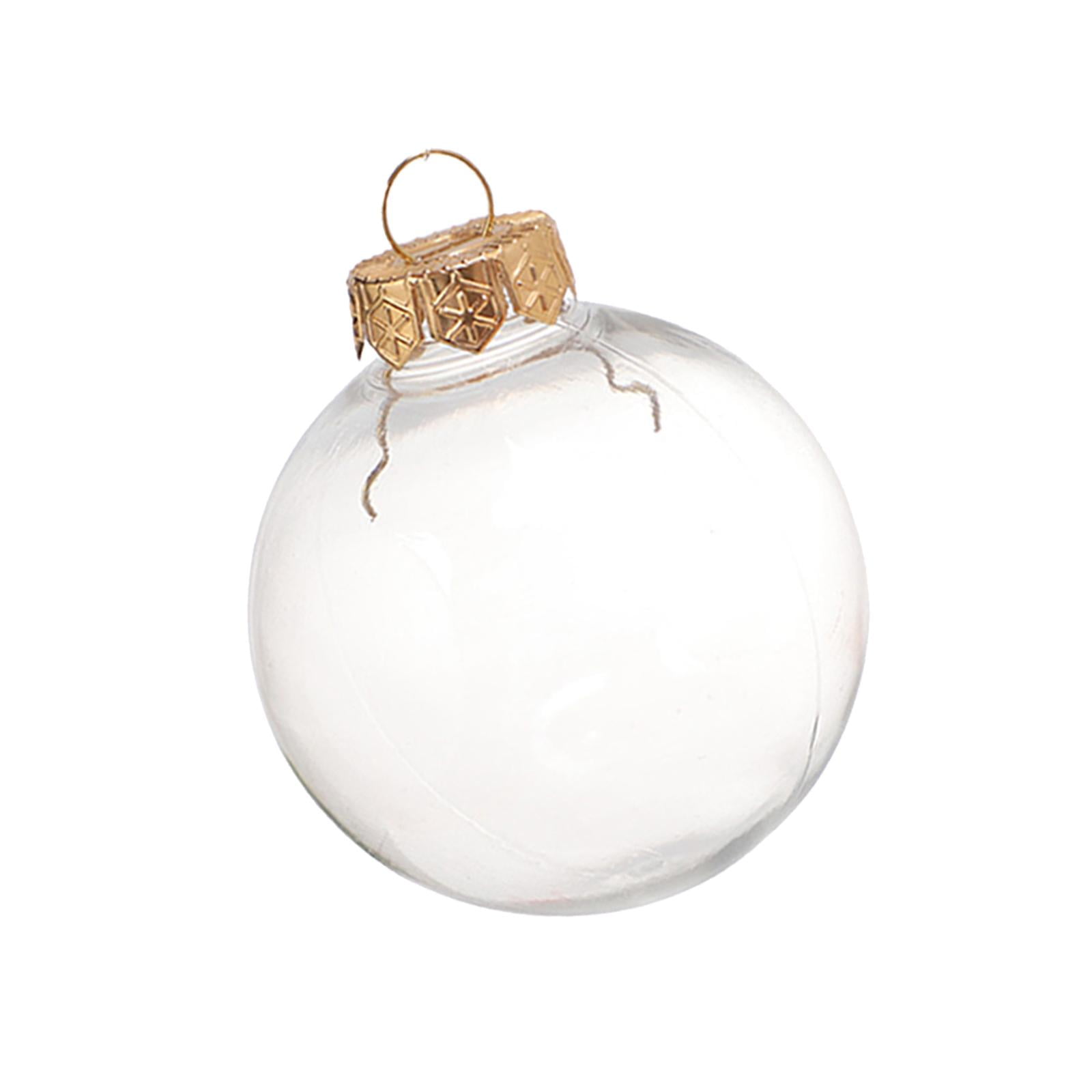 Bothyi - Adornos De Bolas De Navidad Transparentes Artículos Para Fiestas Para Dormitorio Navidad