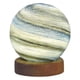 thumbnail image 3 of Lámpara De Luna 3D Galaxia Bola De Cristal Creativa Luz Nocturna Decoración Infantil Regalo Para Niños Azul Negro 12 Cm, 3 of 5