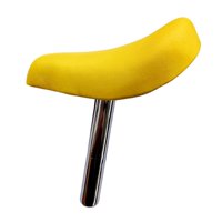 Magideal - Sillín De Bicicleta Para Niños Accesorios Para Bicicletas Para Niños Cojín Suave Piezas De Cuero Pu De Alto Rendimiento Sillín De Repuesto Para Bicicl Limon Amarillo