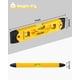 thumbnail image 5 of Torpedo Level Firecore magnético de 23 cm con 3 niveles de alcohol en forma de burbuja, 5 of 6