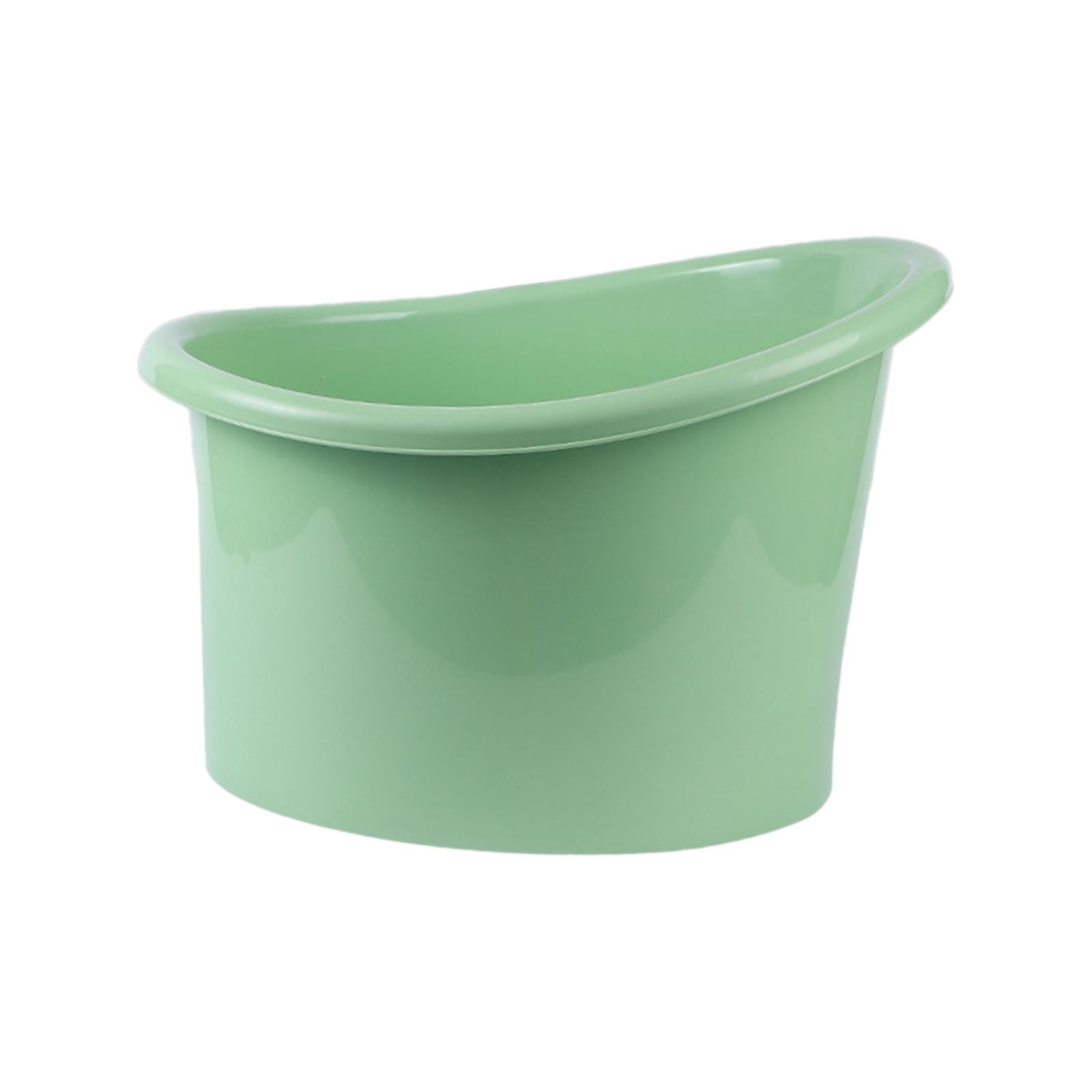 Magideal - Cubo De Baño Para Bebés, Bañera Para Bebés, Respaldo Alto, Asiento De Baño, Bañera Para Bebés, Cubo De Bañera Para Bebés, Regalos Para Recién Nacidos. Verde