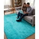 thumbnail image 1 of Alfombra Shaggy Peluda Extra Suave VERANO / INVIERNO 240 x 200 cm, 1 of 5