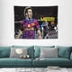 thumbnail image 3 of Lionel Messi Tapiz Temático Anti-Bolitas, Regalo Colgante de Pared, Fondo para Habitación, Dormitorio, Fans, Pancarta de Fondo, Suministros de Decoración para Fiesta de Cumpleaños 75*100CM,30", 3 of 6