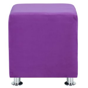 Bodevir - Pouf Cali 1C Felpa 12 Morado
