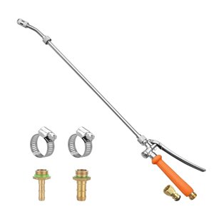 Ioensy - Varilla Rociadora Para Manguera De Jardín, Para Interiores Y Exteriores, Para Vegetales, Con Púas De Latón De 3/8"" Y 1/4"".