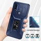 thumbnail image 3 of Funda Armada para Motorola Moto G Power 2022 con Tapa Deslizante y Soporte Magnético Giratorio Azul, 3 of 5