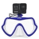 thumbnail image 1 of Máscara de buceo OCTOMASK con soporte GoPro azul sin marco, 1 of 4