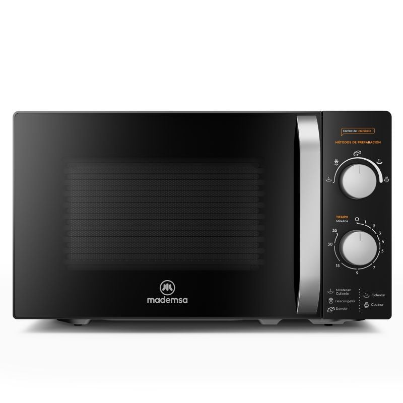 Mademsa - Microondas Mm20Fbm 20 Litros Negro