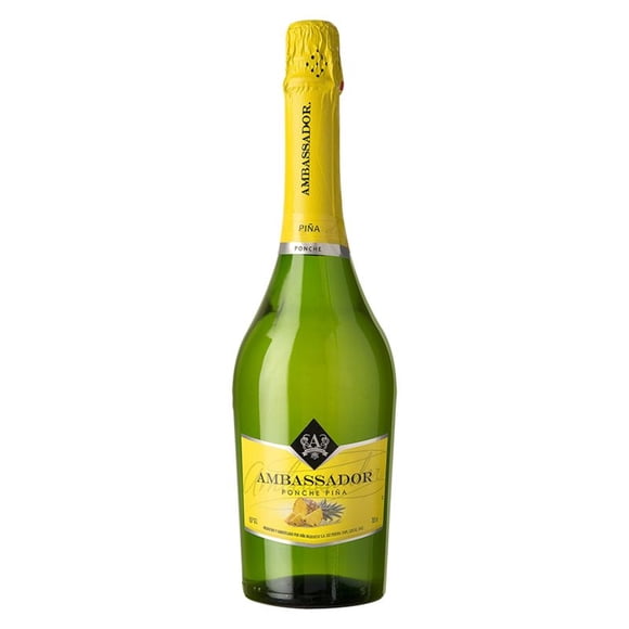 Ponche Piña 8° Botella, 750 ml