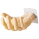thumbnail image 5 of Ropa Toalla Gancho Resina Práctico Clip Montado En La Pared Para Dormitorio Armario Hogar Beige, 5 of 5