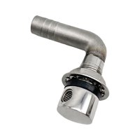 Magideal - Ventilación Del Tanque De Combustible Para Barcos, Ventilación Del Tanque De Combustible En Ángulo De 90 Degree Para Manguera De 5/8 "", Accesorios De Hardwa