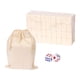 thumbnail image 5 of Juego De Mesa Dados Con Bolsa De Almacenamiento Juego De Mini Mahjong De Viaje Niños Y Niñas Niños 30 Mm Blanco, 5 of 5