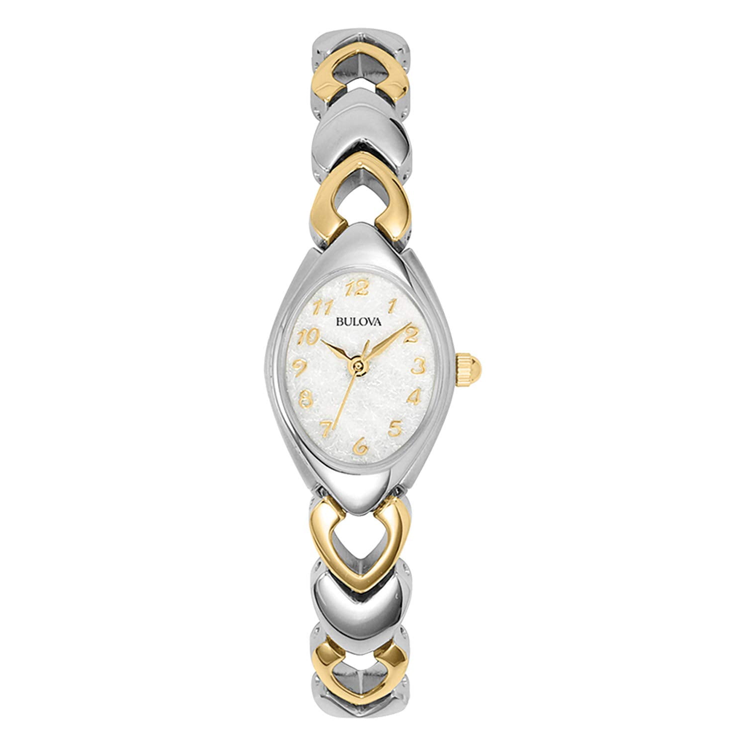 Reloj Bulova 98v02 Para Dama, Acero Inoxidable Bicolor, Cuarzo