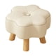 thumbnail image 5 of Pequeño Pie Taburete Resto Moderno Suave Asiento Acolchado Para Entrada Sala De Estar Sofá Beige, 5 of 5