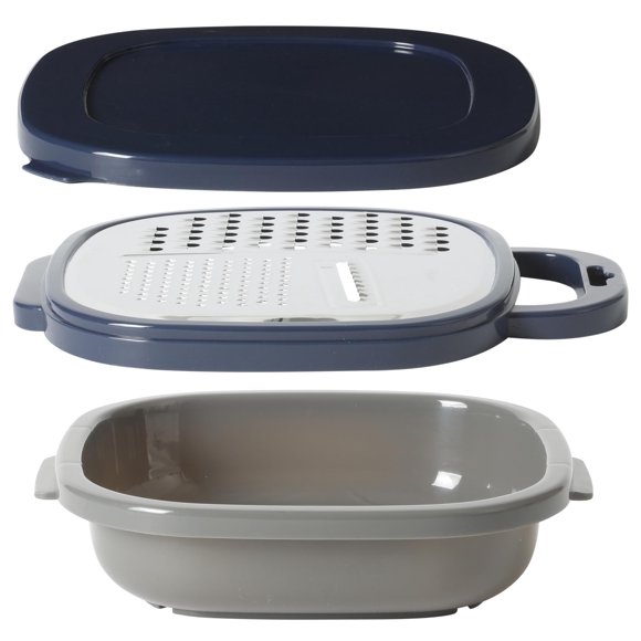 Set de Rallador Plano Oster Bluemarine 3 Cuchillas Libre de BPA
