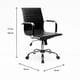 thumbnail image 4 of Silla de Oficina Eolia - Negro, 4 of 7