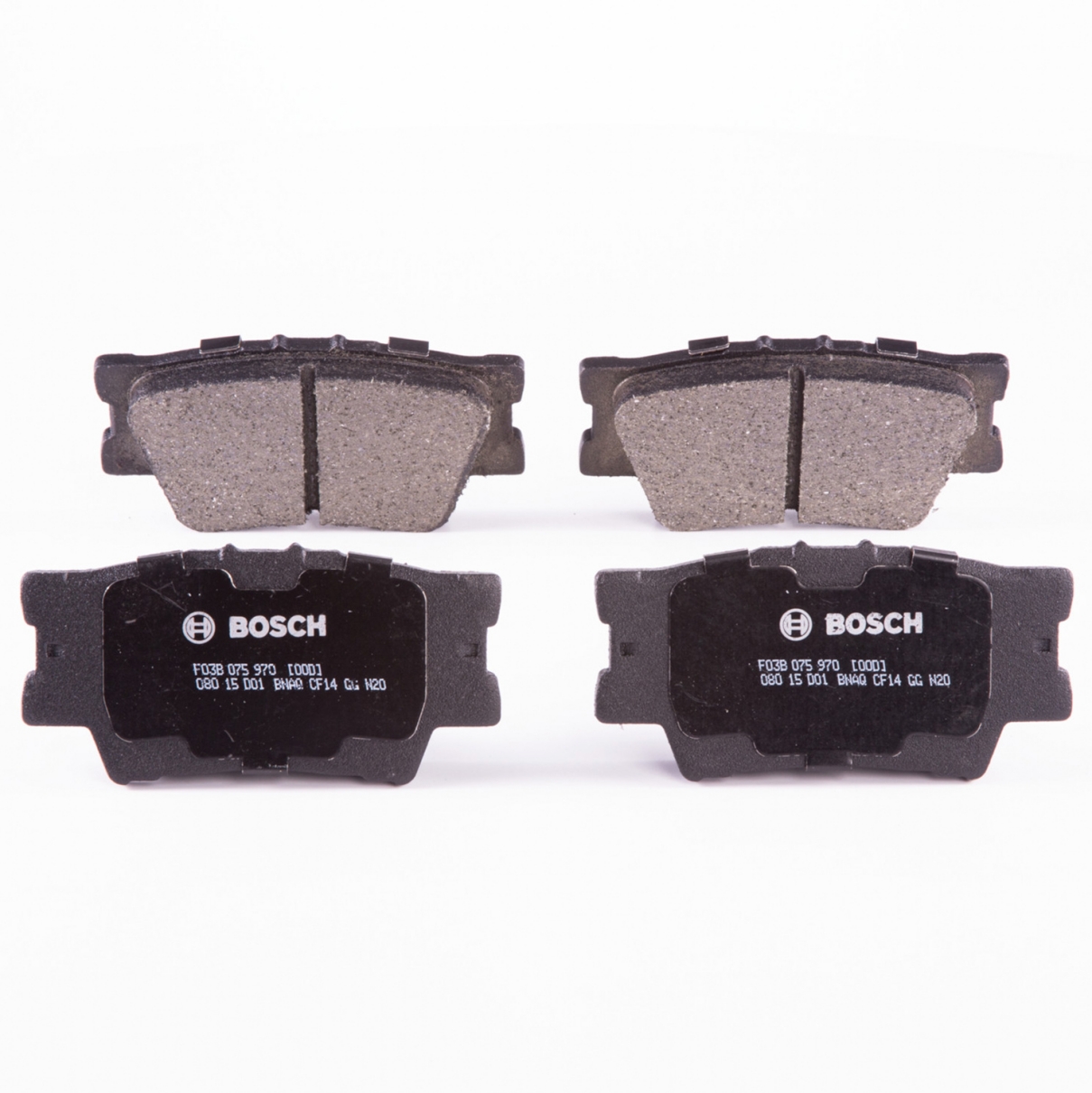 Repuestos Del Sol - Juego Pastillas Freno Traseras Toyota Rav4 2.5 2013 2018