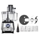 thumbnail image 1 of Magiccos 14-Cup French-Fry-Cutter Storage-Drawer Food-Processor - Large Feed Chute, Built-in Storage Drawer, Cheese Shredding, Meat Chopping, Shredding and Slicing, Mixing and Doughing, for Home Use, 1 of 2
