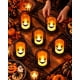 thumbnail image 3 of Set 6 Candelabros LED Halloween Calabaza Decoración Centro De Mesa, 3 of 8
