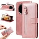 thumbnail image 1 of Funda con Cremallera para OnePlus 13, Carcasa Cartera de Cuero PU con Soporte y Tarjetero, 1 of 6