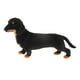 thumbnail image 3 of simulación de perro estatuilla escultura estatuas para artesanías caseras de pie dachshund, 3 of 3