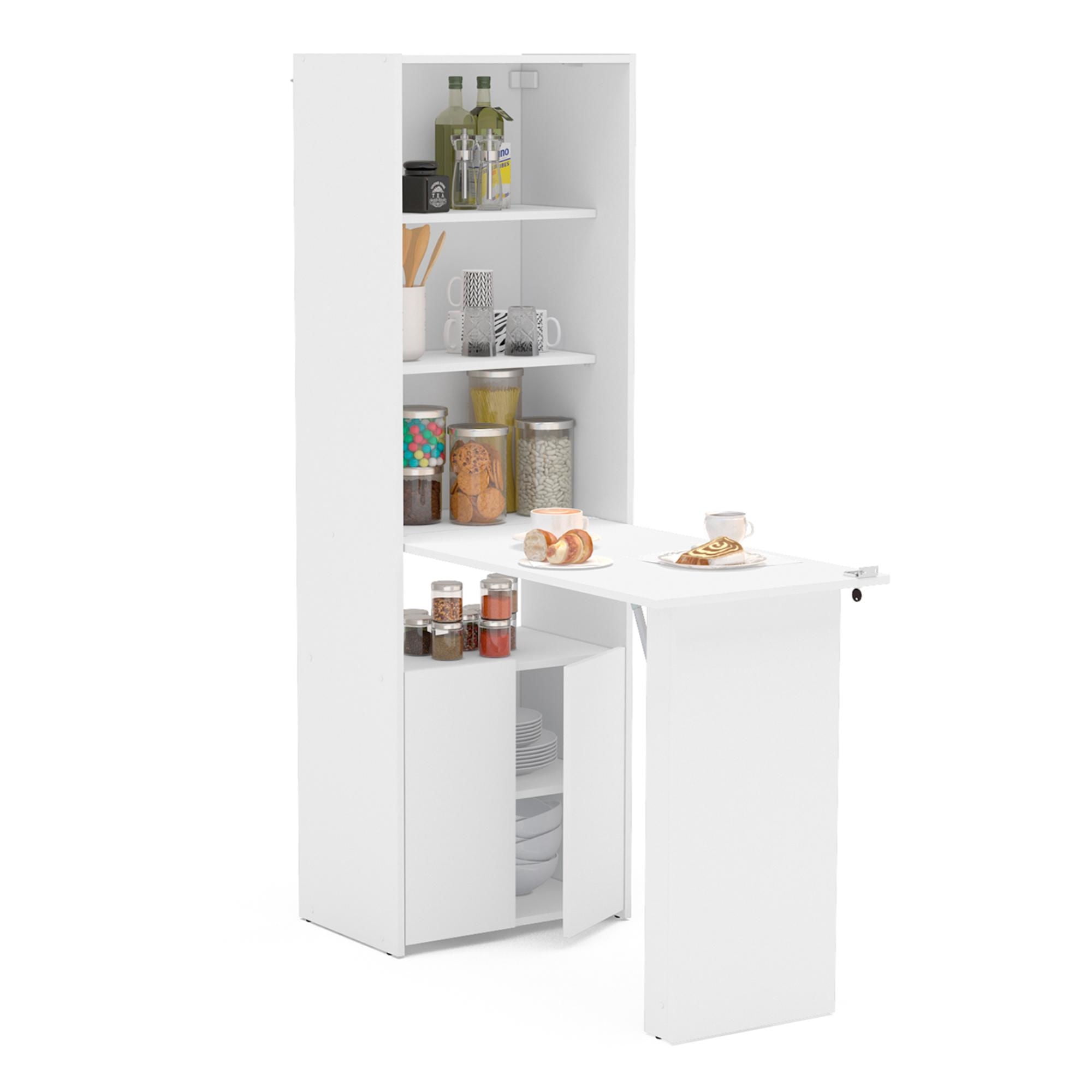 Vekka Home - Mueble Cocina Plegable Blanco