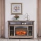 thumbnail image 3 of 23 inch electric fireplace insert heater with log set & realistic flame, overheating protection without control, 3 of 3