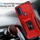 thumbnail image 4 of Funda Armada para Motorola Moto G Power 2022 con Tapa Deslizante y Soporte Magnético Giratorio Rojo, 4 of 5