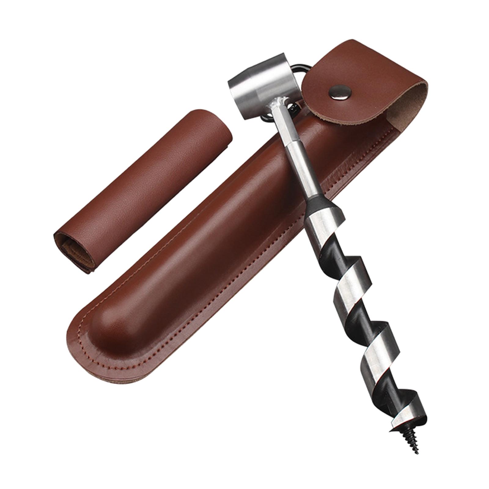 Ioensy - Broca Para Carpintería, Taladro Manual Portátil Y Duradero Para Plantar, Taladro Para Madera