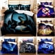 thumbnail image 1 of Flying Dragon Duvet Cover Microfiber Ancient Wild Animal Bedding Set Gothic Theme Monster Comforter Cover For Children Boys Teen, 1 of 5