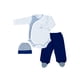thumbnail image 1 of Ajuar 3 Piezas Summi Azul 100% Algodón Peruano - 3 Meses, 1 of 2