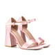 thumbnail image 2 of Sandalia Taco Alto Rosado Fiesta Qiu3 Mujer, 2 of 3