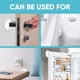 thumbnail image 4 of Tope para puerta STRONGEST HOME 12,5 cm Blanco, paquete de 3, 4 of 7
