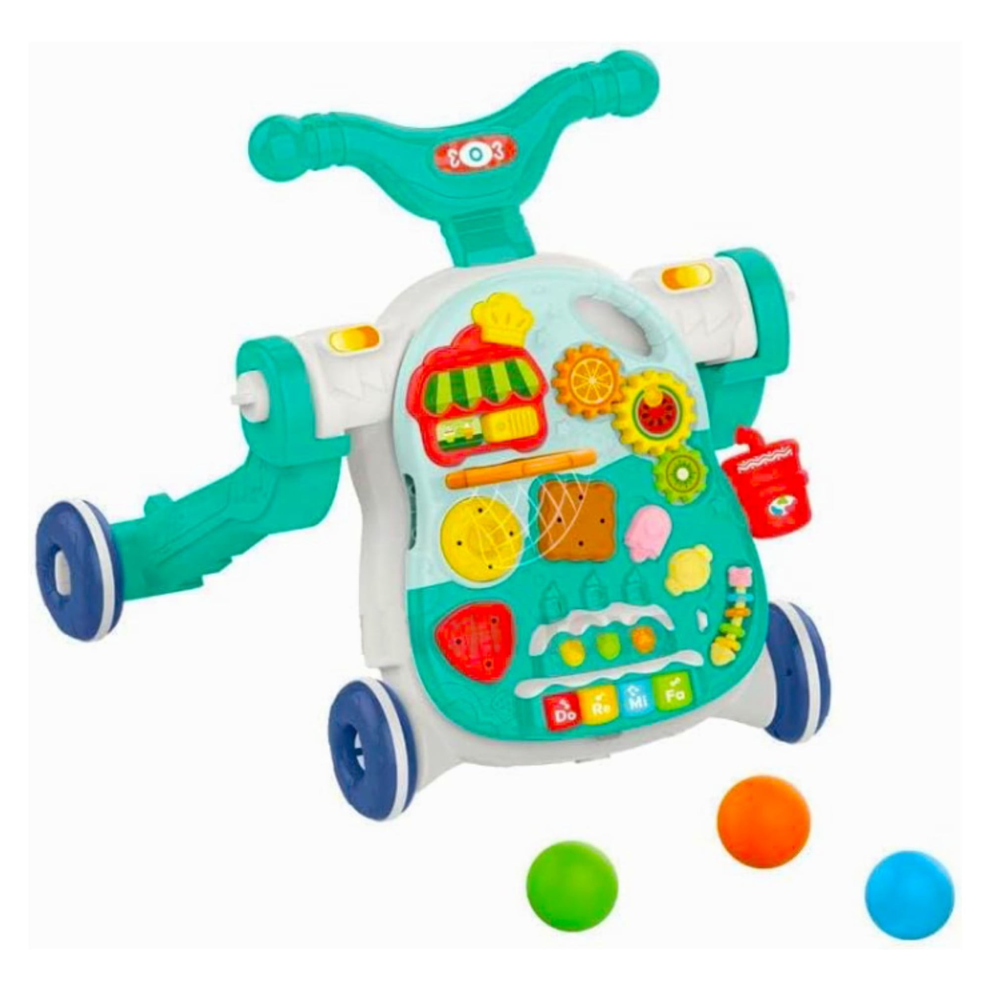 Kidscool - Caminador Multifuncion 4 En 1 Verde
