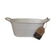 thumbnail image 1 of Macetero Metalico Asa L Crema, 1 of 3