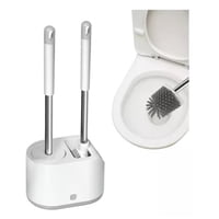 Citohome - Juego De Doble Cepillo De Baño Para Wc Y Cocina Con Sopapo Base - Elegancia Y Funcionalidad En La Limpieza