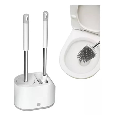 Citohome - Juego De Doble Cepillo De Baño Para Wc Y Cocina Con Sopapo Base - Elegancia Y Funcionalidad En La Limpieza