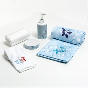 Mashini - Set Cortina Baño 6 Pzas Caja Choapa