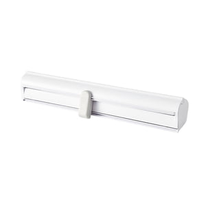 Bothyi - Dispensador De Envoltura De Alimentos Reutilizable Cortador De Película De Papel De Aluminio Blanco