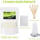 thumbnail image 2 of Kit para hacer velas DINGPAI con cera de soja natural, 2 of 3