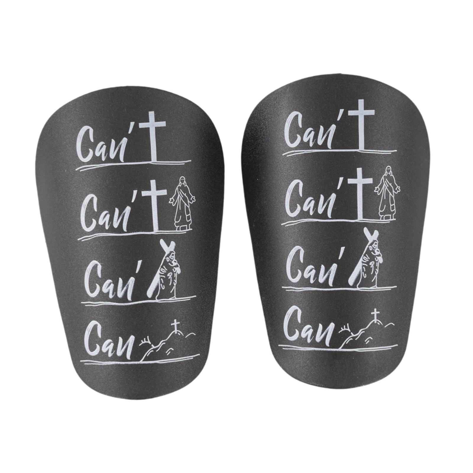 Magideal - 2 Piezas Espinilleras De Fútbol Espinilleras De Fútbol Juego De Fútbol Compacto Adultos Niños Pequeña Manga De Pantorrilla Espinillera Protección De 8Cmx5Cm