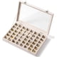 thumbnail image 1 of Organizador de joyas de terciopelo con 48 compartimentos, 1 of 3