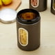 thumbnail image 4 of Recipiente hermético de acero inoxidable de 1,5 l para almacenar frutos secos, café y té, para uso doméstico., 4 of 8