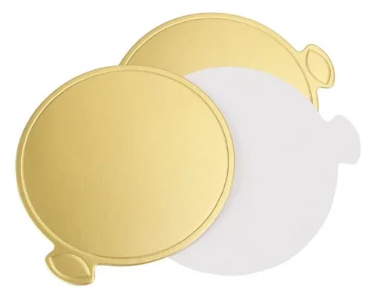 Genérico - Base De Cartón Para Torta 50Pcs-9Cm