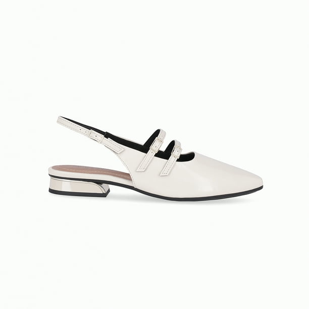 Zapato Silvia Crema/Charol 676 Piccadilly