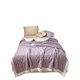 thumbnail image 1 of FRAZADA TEXTURIZADA 2 PLAZAS CON REVERSO EN SHERPA PREMIUM LILA, 1 of 5