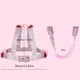 thumbnail image 2 of Baby And Child Anti-lost Leash, Anti Lost Wrist Link For Toddlers - Toddler Harness, 2 Meters/ 6.56Ft Anti-lost Spring Rope, Walking Safety Harness, 2 of 2