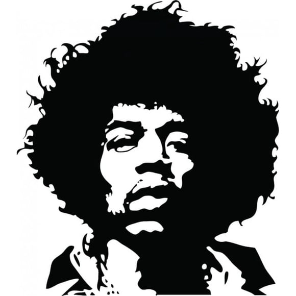 Decomural Jimmy Hendrix Guitar Rock Music WS-33949