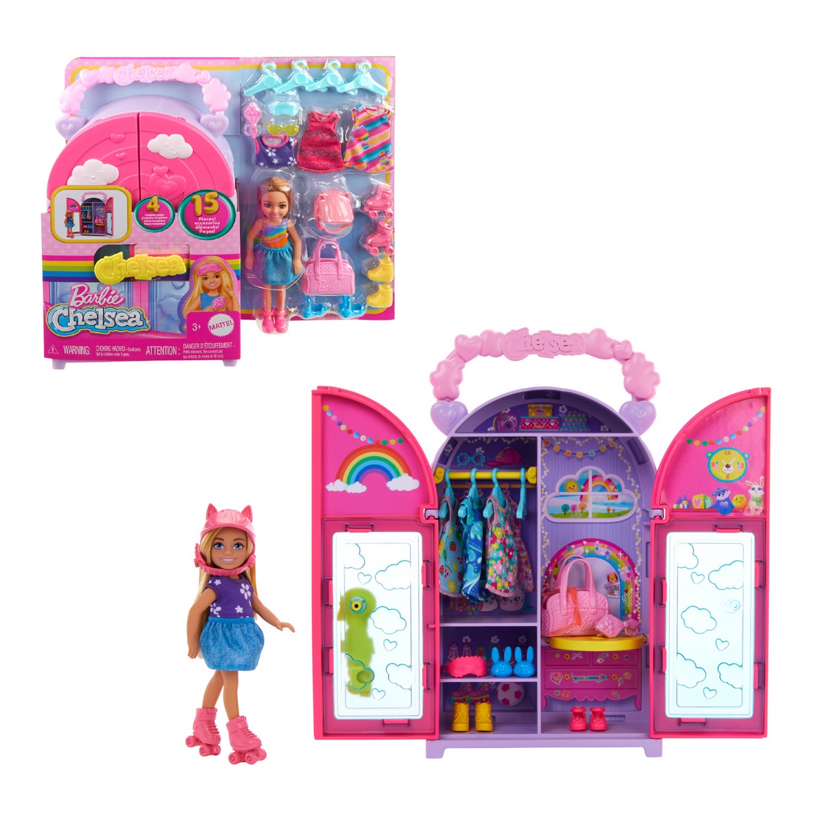 Barbie - Set De Closeth Muñeca Chelsea